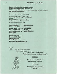   LE PETIT ACCUEIL, 1995   , page 7