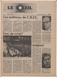 Le Soleil de Colombie, February 6, 1976, page 1