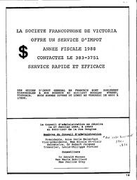   LE PHARE, 1989   , page 19