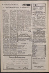 Le Soleil de Colombie, February 15, 1985, page 2