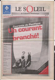 Le Soleil de Colombie-Britannique, June 13, 1997, page 1