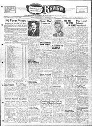 Saanich Peninsula And Gulf Islands Review Wed, May 13, 1953 (Page 1)