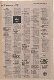 Le Soleil de Colombie, September 11, 1981, page 9