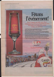 Le Soleil de Colombie, January 22, 1988, page 16
