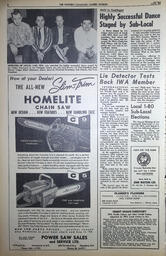   The Western Canadian Lumber Worker, Vol. XXX, No. 6, 2nd Issue Mar. 1963   , page 8