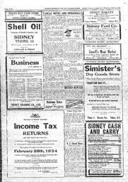 Saanich Peninsula And Gulf Islands Review Wed, February 21, 1934 (Page 4)