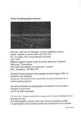   L'ANSE-AU-SABLE, 2009   , page 14