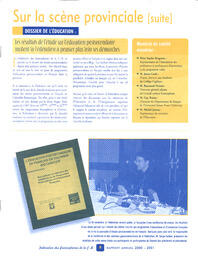   RAPPORT ANNUEL - FFCB, 2000-2001   , page 9