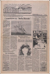 Le Soleil de Colombie, September 18, 1981, page 1