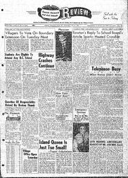 Saanich Peninsula And Gulf Islands Review Wed, July 24, 1963 (Page 1)