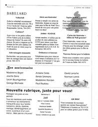   L'ANSE-AU-SABLE, 2000   , page 6