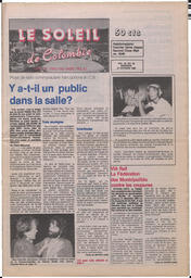 Le Soleil de Colombie, October 27, 1989, page 17