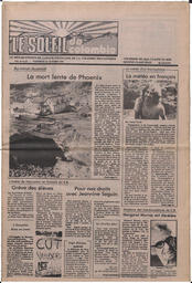 Le Soleil de Colombie, October 1, 1982, page 1