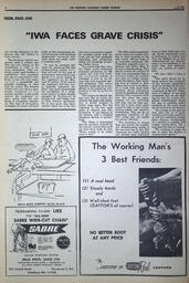   The Western Canadian Lumber Worker, Vol. XXXVI, No. 5, 1st Issue, Mar. 1968   , page 2