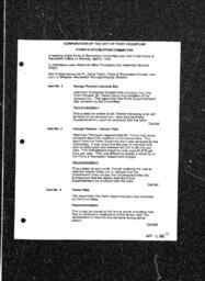 1992-04-06 - City of Port Coquitlam - Parks & Recreation Committee - Agenda and Minutes