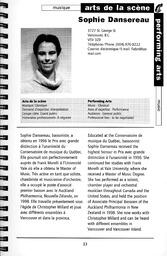   RÉPERTOIRE DES RESSOURCES CULTURELLES, 1999-2001   , page 35