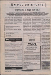 Le Soleil de Colombie, July 31, 1992, page 11