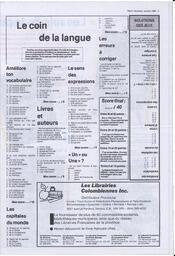 Le Soleil de Colombie, September 7, 1988, page 19