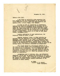 General Order from C.E. Edgett, Chief Constable, City of Vancouver: 25-Nov-32