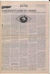 Le Soleil de Colombie-Britannique, March 20, 1998, page 3