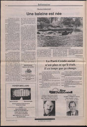 Le Soleil de Colombie, October 4, 1991, page 6
