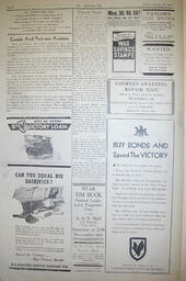 The Semiahmoo Sun, October 29, 1943 (Page 2)