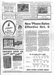 Saanich Peninsula And Gulf Islands Review Wed, October 4, 1950 (Page 6)