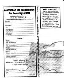   LA VOIX DES KOOTENAYS, 2004   , page 8