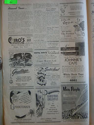 The Semiahmoo Sun and White Rock Weekly, December 23, 1954 (Page 6)