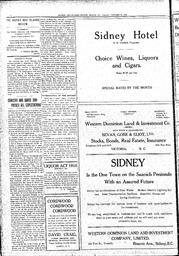 Sidney And Islands Review Fri, October 31, 1913 (Page 4)