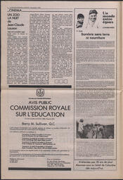 Le Soleil de Colombie, November 6, 1987, page 4