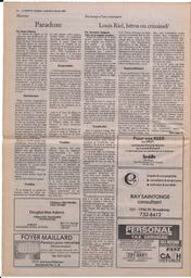 Le Soleil de Colombie, February 14, 1986, page 14