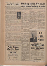   The Pacific Tribune - Friday, April 15, 1949   , page 2