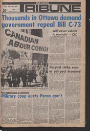   The Pacific Tribune - Friday, March 26, 1976   , page 1