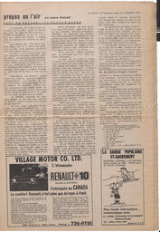 Le Soleil de Vancouver, December 12, 1969, page 3