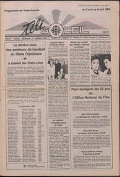 Le Soleil de Colombie, March 31, 1989, page 7