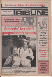   The Pacific Tribune - Wednesday, July 3, 1985   , page 1