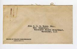 Letter to Vance, from A.O. Amar: 12-Sep-44