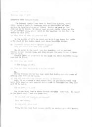 Bernard Hindle Interview Transcript