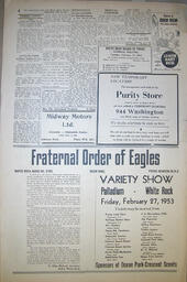 The Semiahmoo Sun and White Rock Weekly, February 12, 1953 (Page 8)