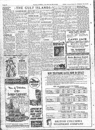 Saanich Peninsula And Gulf Islands Review Wed, July 18, 1951 (Page 6)
