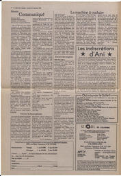 Le Soleil de Colombie, January 17, 1986, page 2