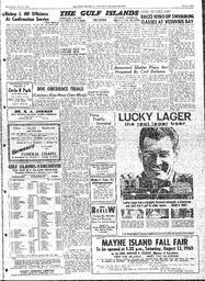 Saanich Peninsula And Gulf Islands Review Wed, July 27, 1960 (Page 9)