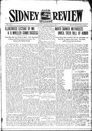 Sidney And Islands Review Thu, March 30, 1916 (Page 1)
