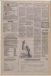 Le Soleil de Colombie, September 18, 1981, page 2
