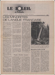 Le Soleil de Colombie, October 10, 1975, page 1