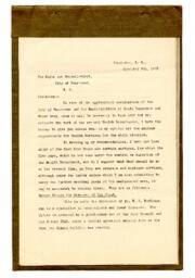 Report to Mayor and Councillors, City of Vancouver from F.T. Underhill: Novmeber 9, 1928