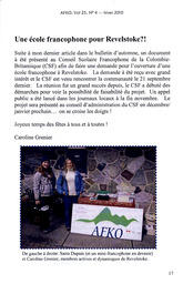   LA VOIX DES KOOTENAYS, 2010   , page 17