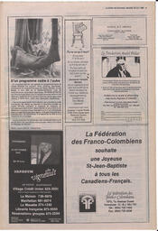 Le Soleil de Colombie, June 22, 1990, page 9