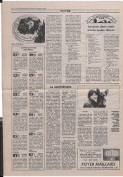 Le Soleil de Colombie, November 27, 1987, page 14